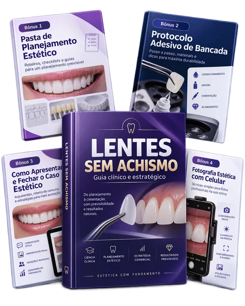 Lentes Sem Achismo — 108 mapas clínicos e os 4 bônus exclusivos
